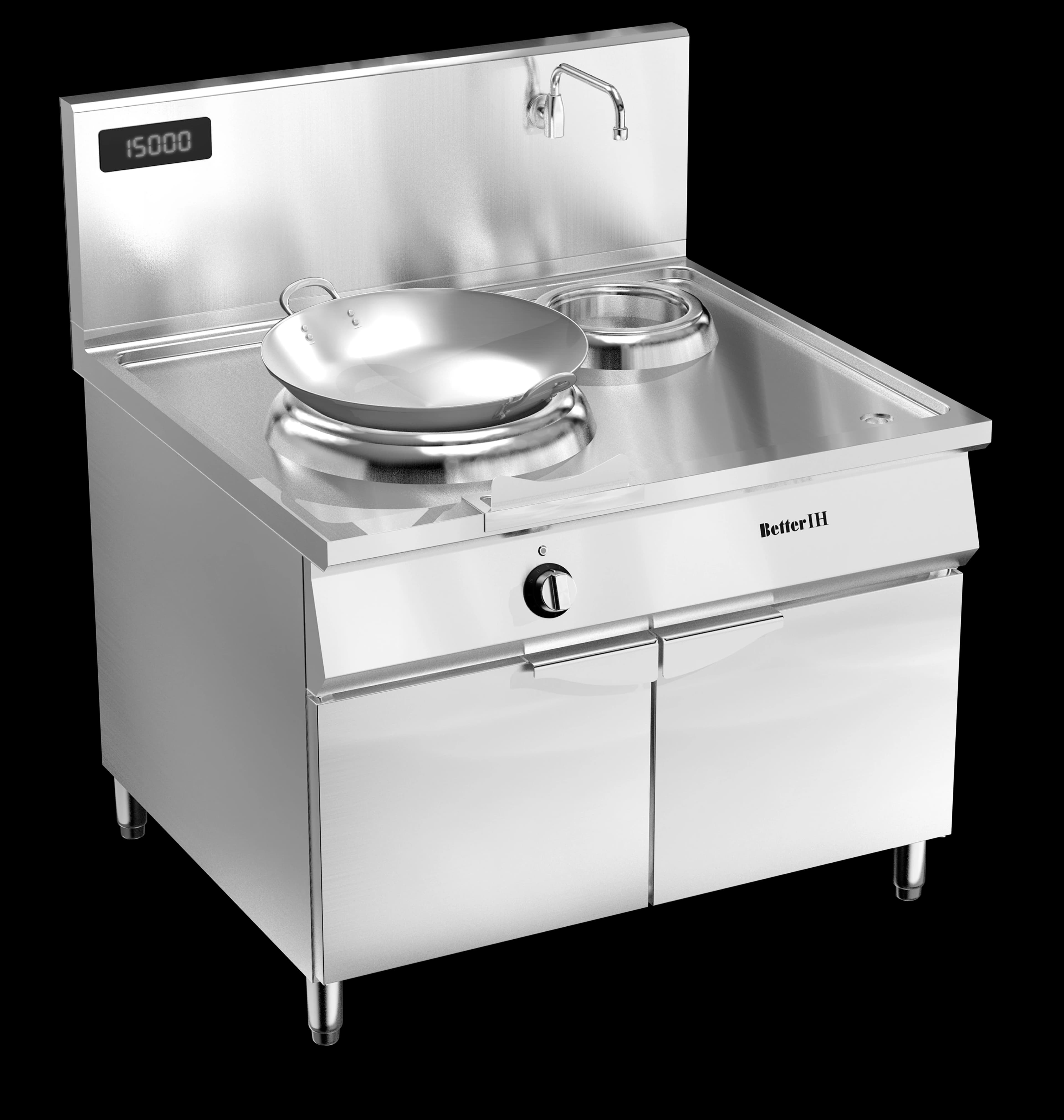 EW15WOKB Commercial Induction Wok Station